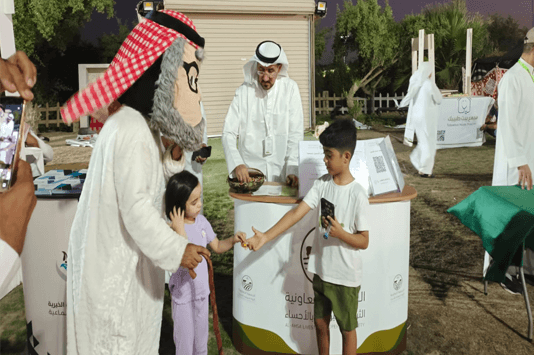 احتفلت جمعية رحماء لرعاية المسنين  بمدينة جواثا السياحية بكبار السن